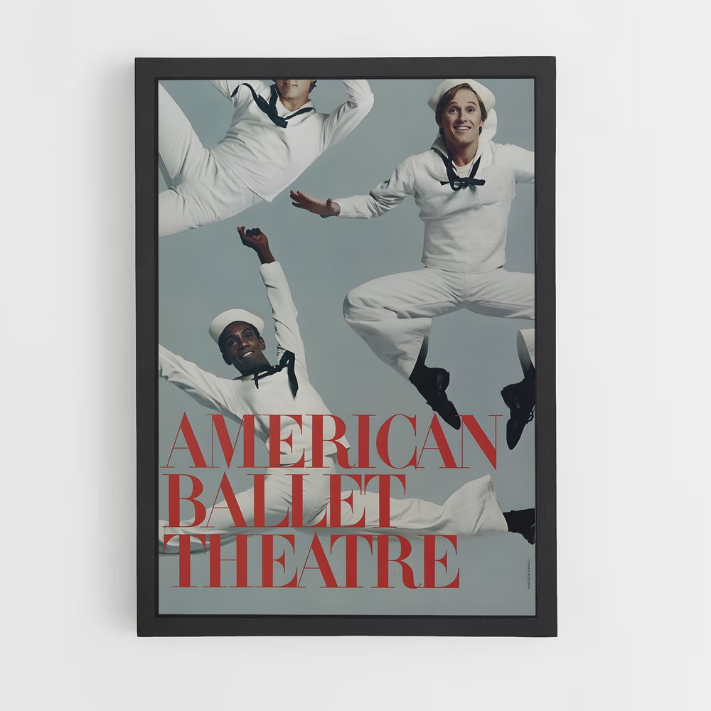 Poster Le Trio Élégant – affiche Danse (vue 2)